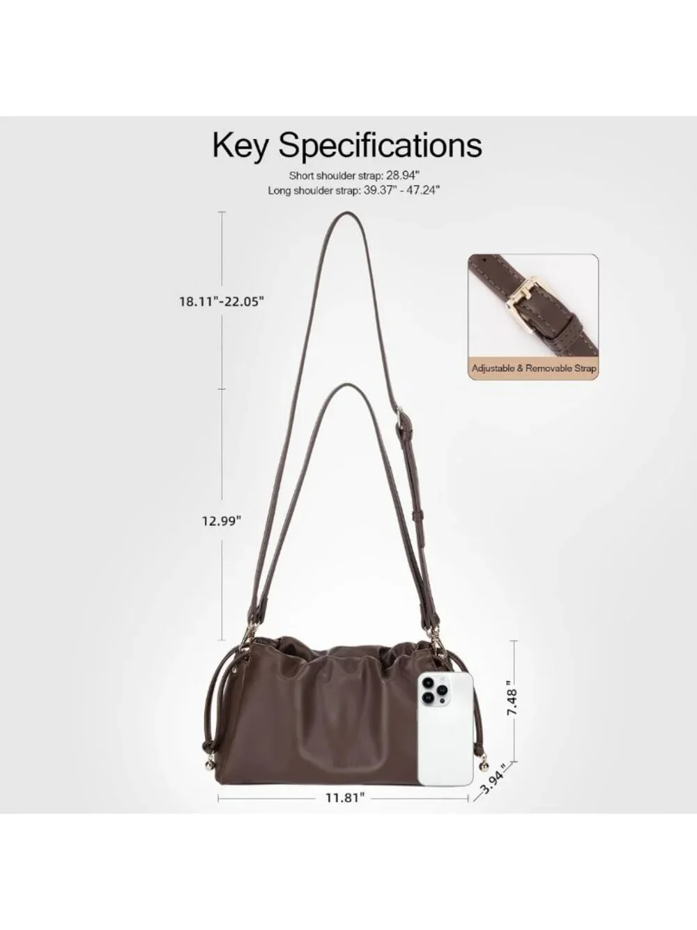 Trendy Women's Hobo Shoulder Bag - Stylish Crossbody Purse for Everyday Use